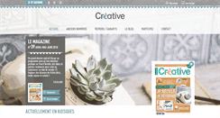 Desktop Screenshot of creative-magazine.com